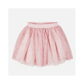 Mayoral Older Girls Nude Tulle Glitter Skirt